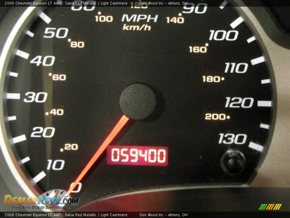 2006 Chevrolet Equinox LT AWD Salsa Red Metallic / Light Cashmere Photo #20