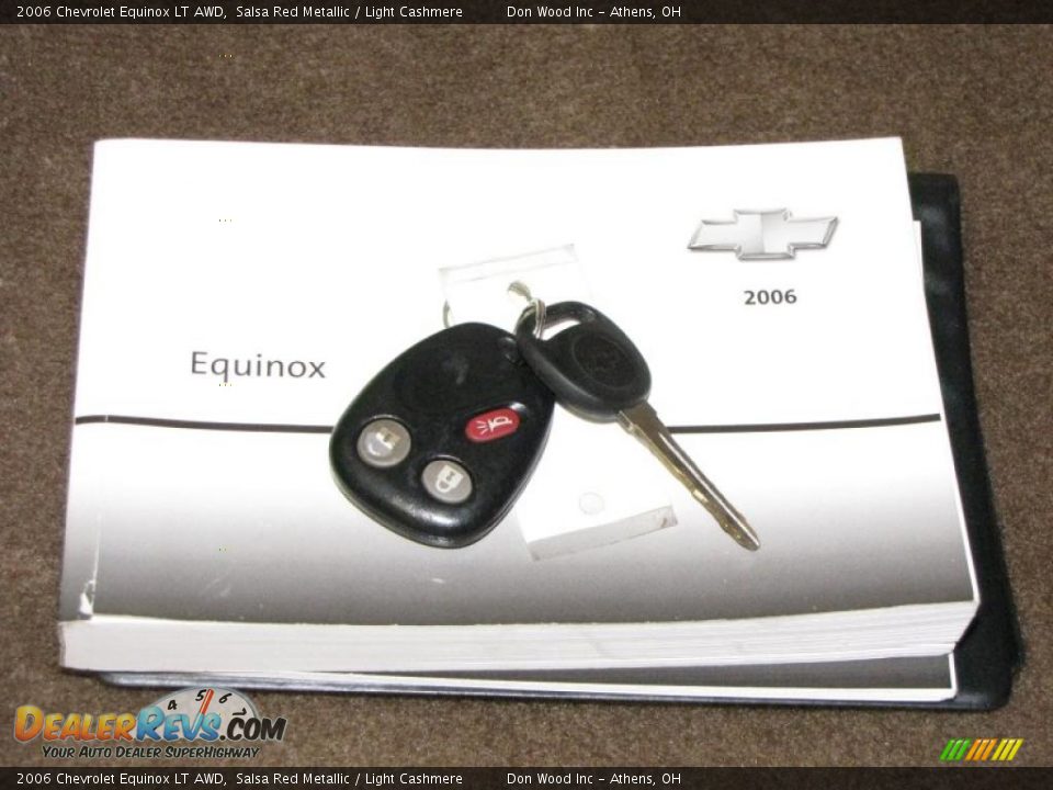 2006 Chevrolet Equinox LT AWD Salsa Red Metallic / Light Cashmere Photo #21