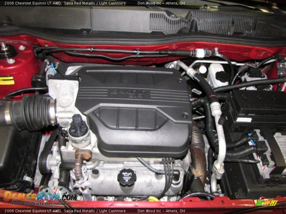 2006 Chevrolet Equinox LT AWD Salsa Red Metallic / Light Cashmere Photo #24
