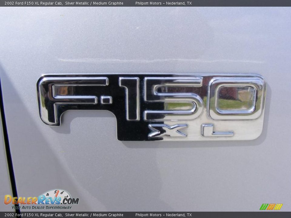 2002 Ford F150 XL Regular Cab Silver Metallic / Medium Graphite Photo #17