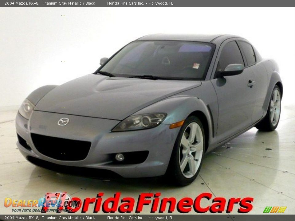 2004 Mazda RX-8 Titanium Gray Metallic / Black Photo #1
