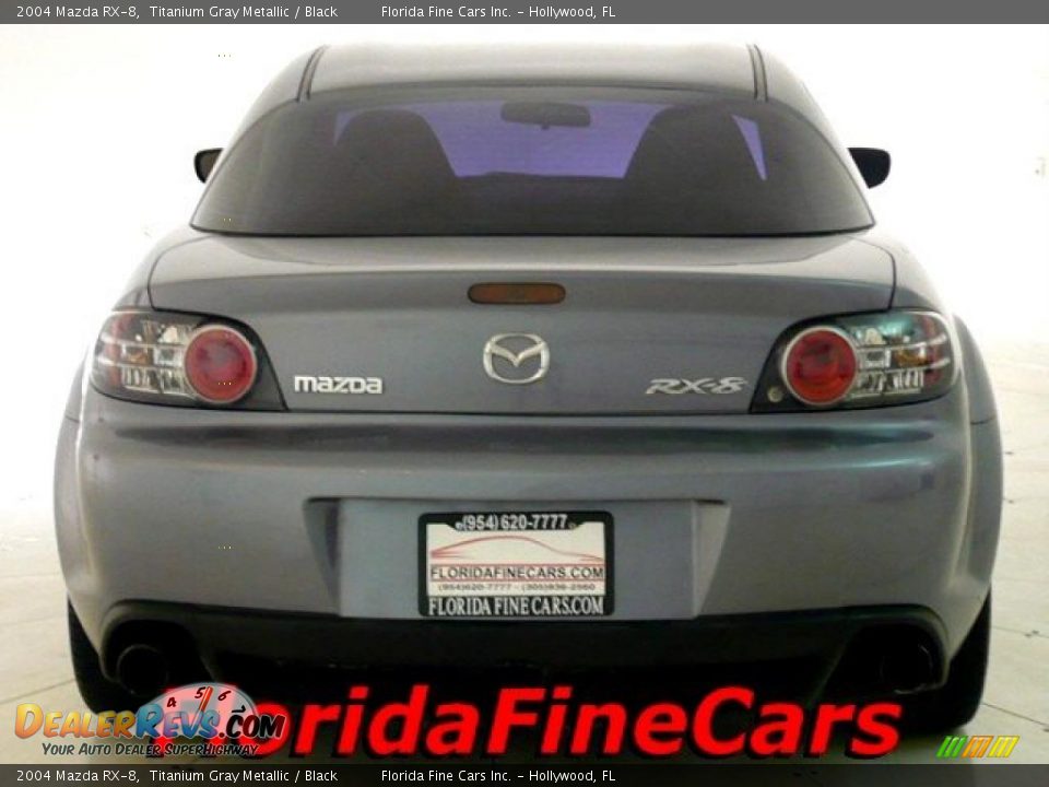 2004 Mazda RX-8 Titanium Gray Metallic / Black Photo #6