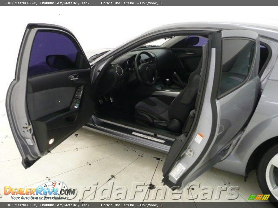 2004 Mazda RX-8 Titanium Gray Metallic / Black Photo #11