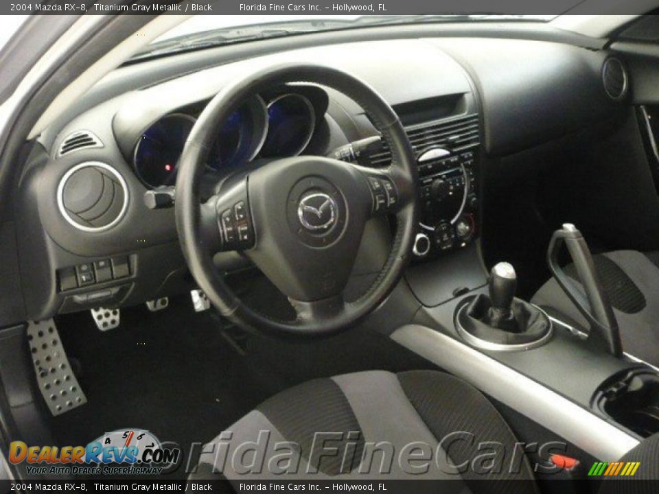 2004 Mazda RX-8 Titanium Gray Metallic / Black Photo #13