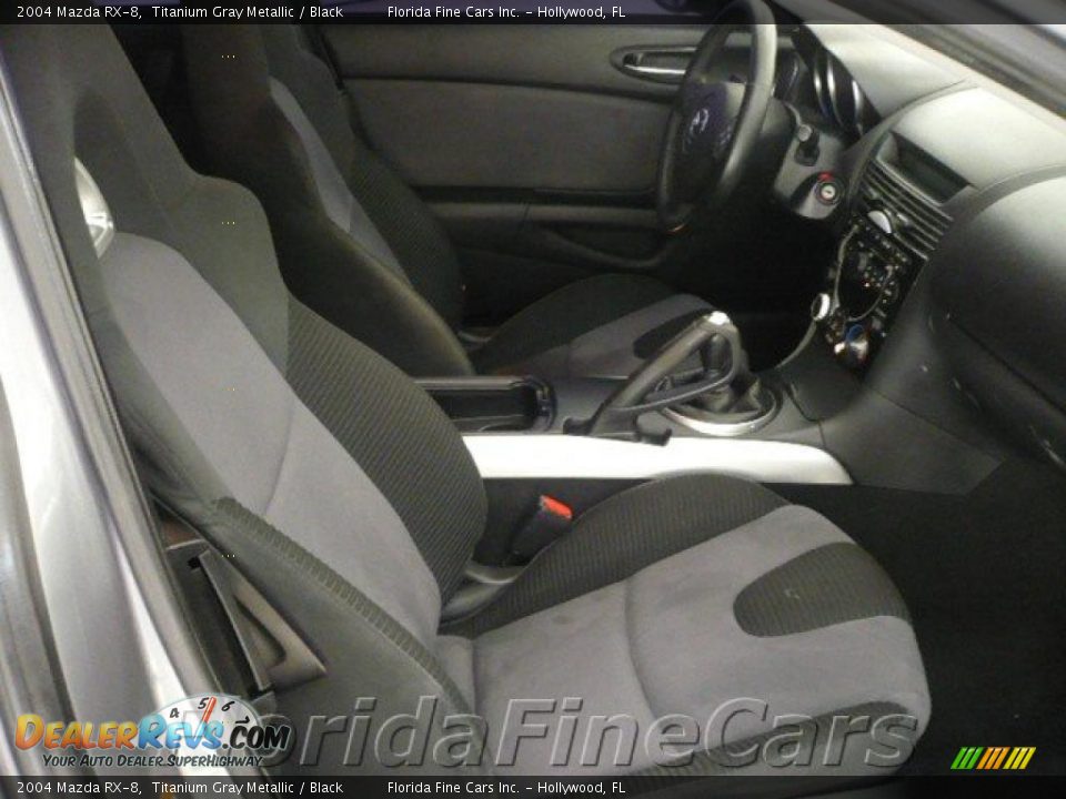 2004 Mazda RX-8 Titanium Gray Metallic / Black Photo #14