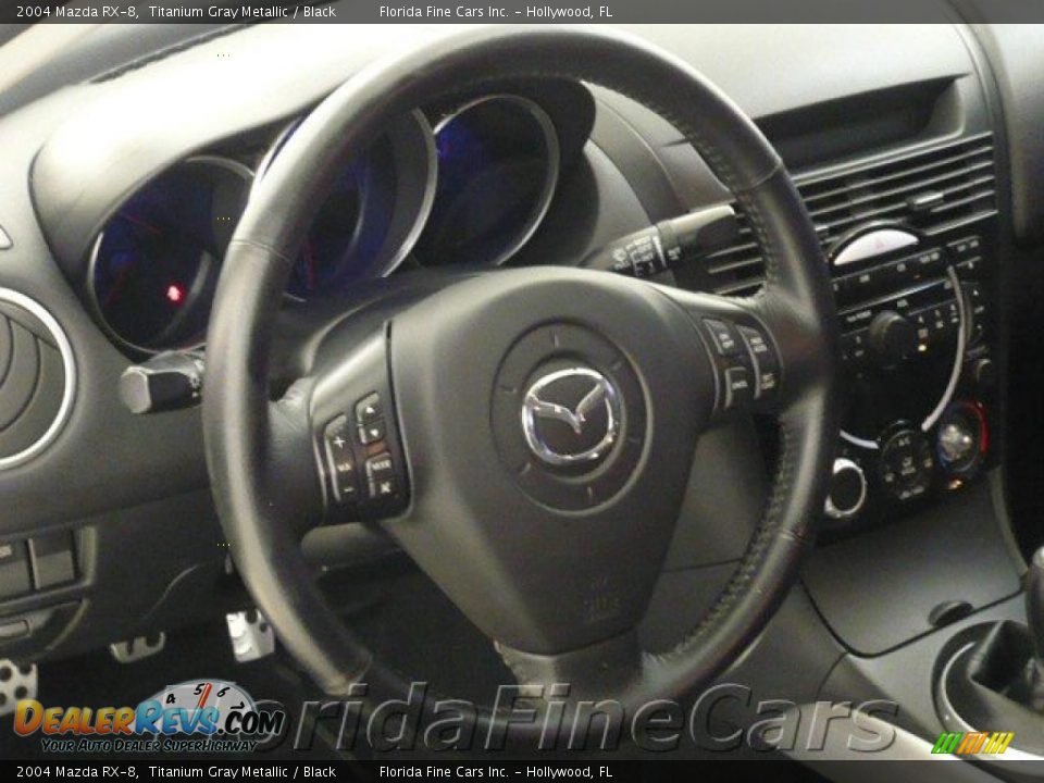 2004 Mazda RX-8 Titanium Gray Metallic / Black Photo #17