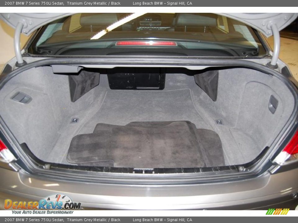 2007 BMW 7 Series 750Li Sedan Titanium Grey Metallic / Black Photo #9