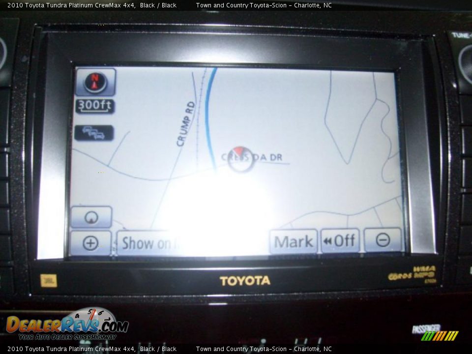 2010 Toyota Tundra Platinum CrewMax 4x4 Black / Black Photo #8