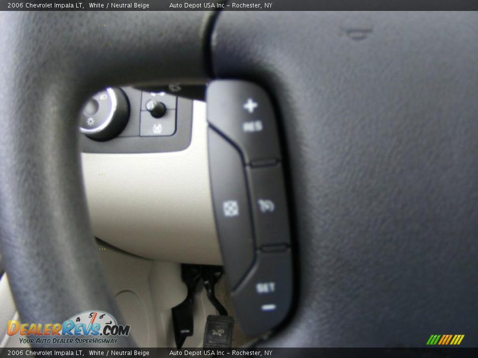 2006 Chevrolet Impala LT White / Neutral Beige Photo #14