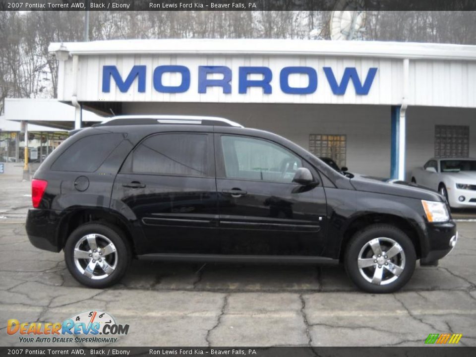 2007 Pontiac Torrent AWD Black / Ebony Photo #1