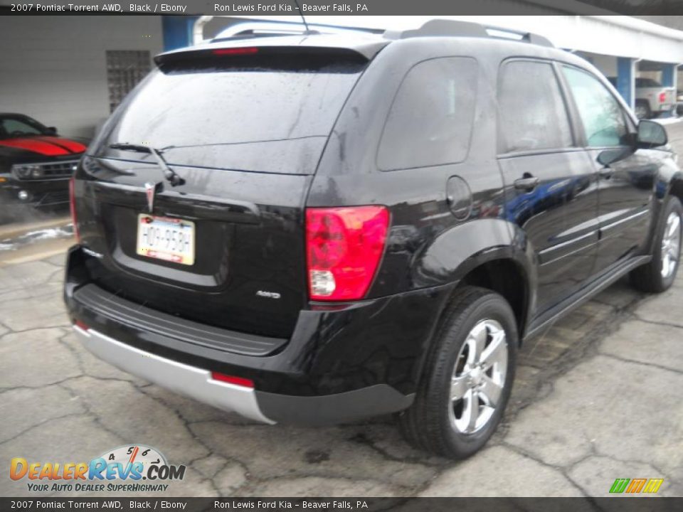 2007 Pontiac Torrent AWD Black / Ebony Photo #2