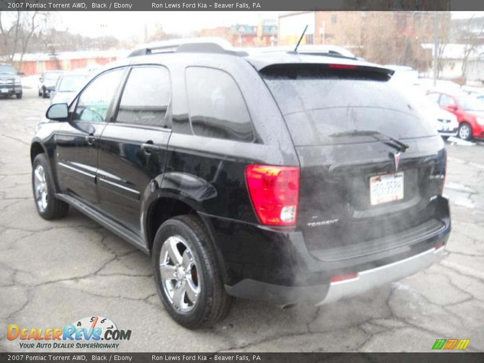 2007 Pontiac Torrent AWD Black / Ebony Photo #4