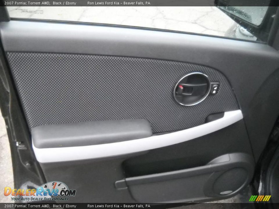 2007 Pontiac Torrent AWD Black / Ebony Photo #6