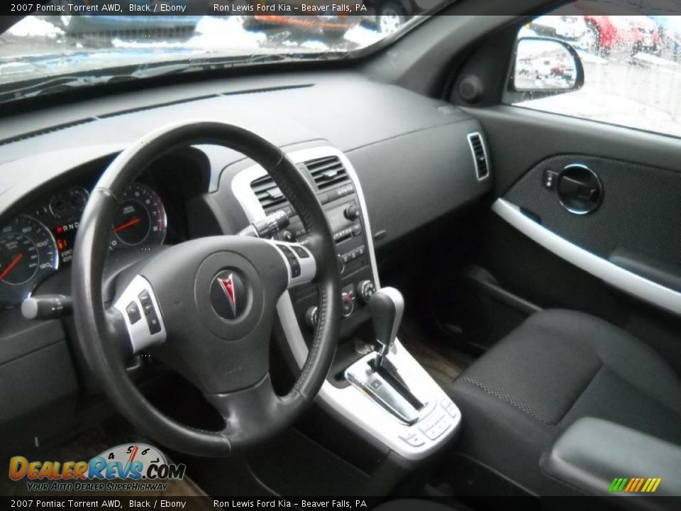 2007 Pontiac Torrent AWD Black / Ebony Photo #7