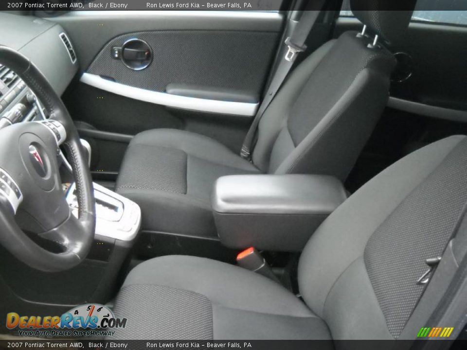 2007 Pontiac Torrent AWD Black / Ebony Photo #8