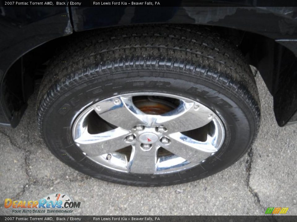 2007 Pontiac Torrent AWD Black / Ebony Photo #13