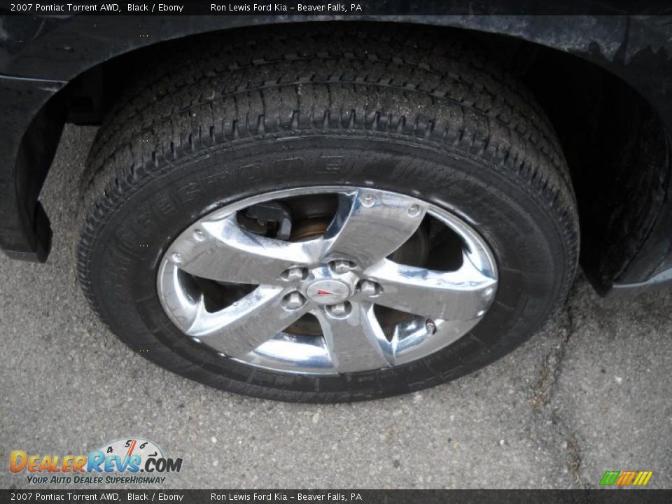 2007 Pontiac Torrent AWD Black / Ebony Photo #16