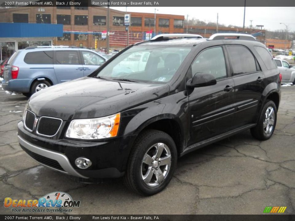 2007 Pontiac Torrent AWD Black / Ebony Photo #18