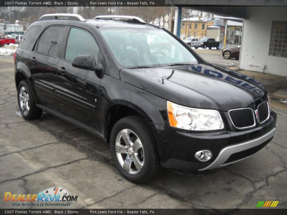 2007 Pontiac Torrent AWD Black / Ebony Photo #20