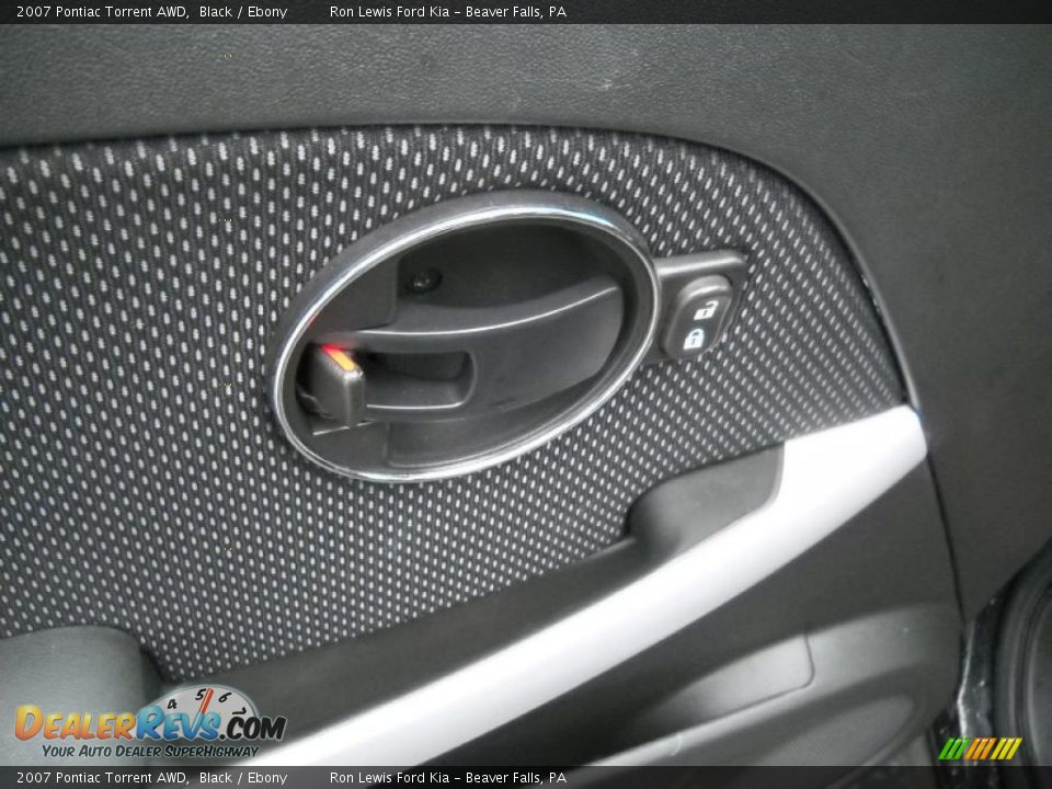 2007 Pontiac Torrent AWD Black / Ebony Photo #21