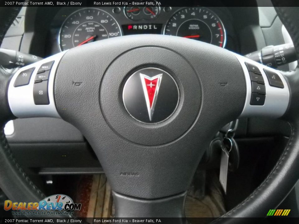 2007 Pontiac Torrent AWD Black / Ebony Photo #24