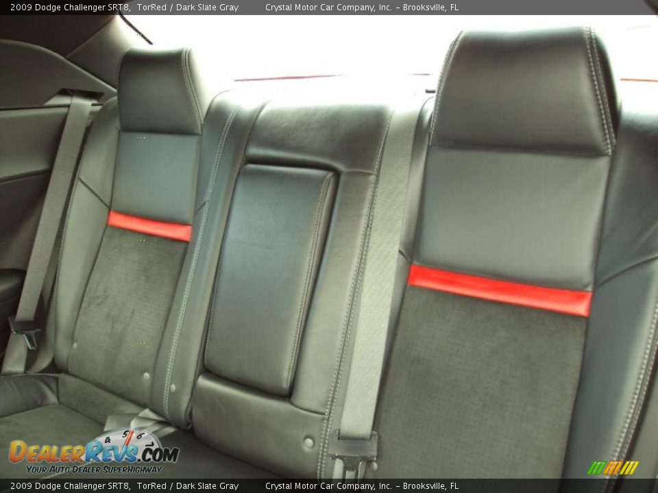 2009 Dodge Challenger SRT8 TorRed / Dark Slate Gray Photo #5