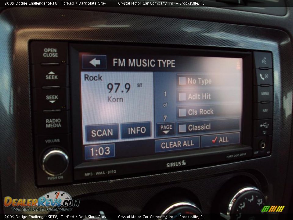 2009 Dodge Challenger SRT8 TorRed / Dark Slate Gray Photo #19