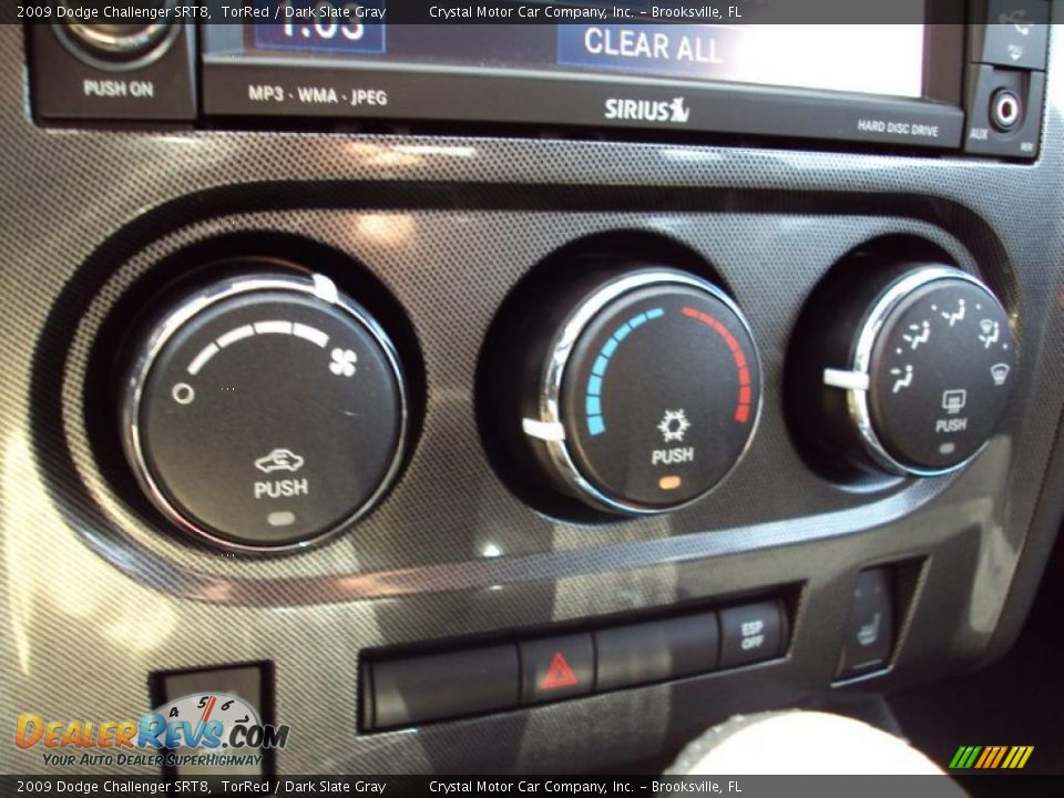 2009 Dodge Challenger SRT8 TorRed / Dark Slate Gray Photo #20