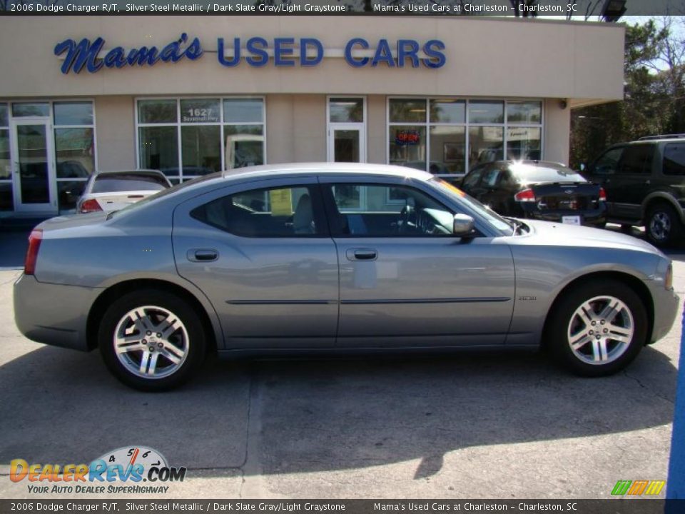 2006 Dodge Charger R/T Silver Steel Metallic / Dark Slate Gray/Light Graystone Photo #1