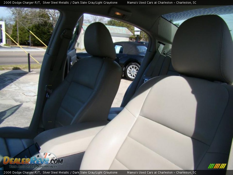 2006 Dodge Charger R/T Silver Steel Metallic / Dark Slate Gray/Light Graystone Photo #12