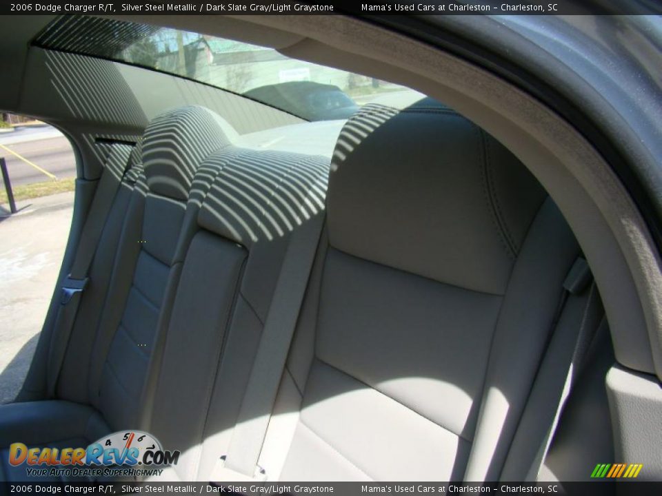 2006 Dodge Charger R/T Silver Steel Metallic / Dark Slate Gray/Light Graystone Photo #15