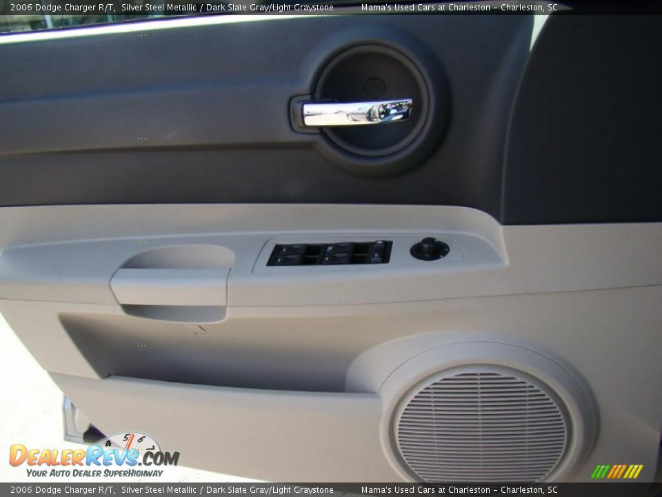 2006 Dodge Charger R/T Silver Steel Metallic / Dark Slate Gray/Light Graystone Photo #21