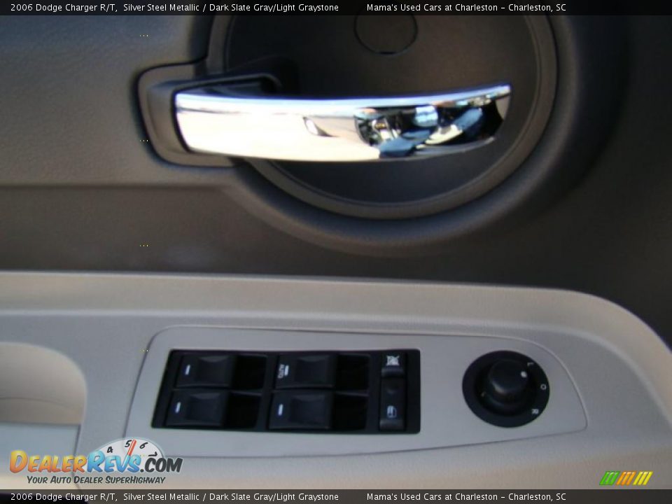 2006 Dodge Charger R/T Silver Steel Metallic / Dark Slate Gray/Light Graystone Photo #22