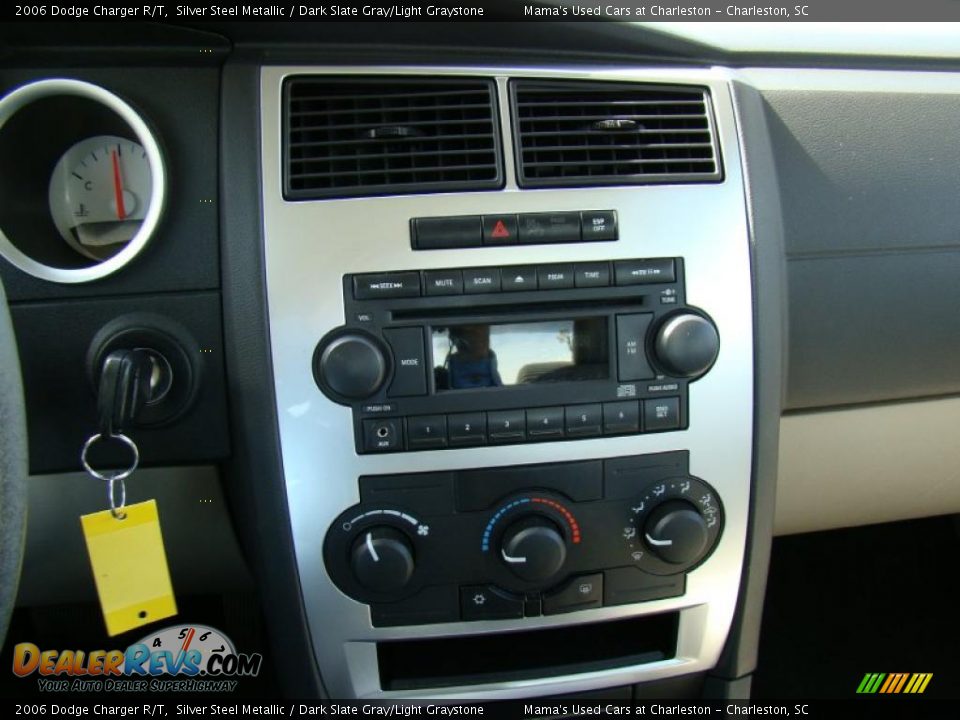 2006 Dodge Charger R/T Silver Steel Metallic / Dark Slate Gray/Light Graystone Photo #23