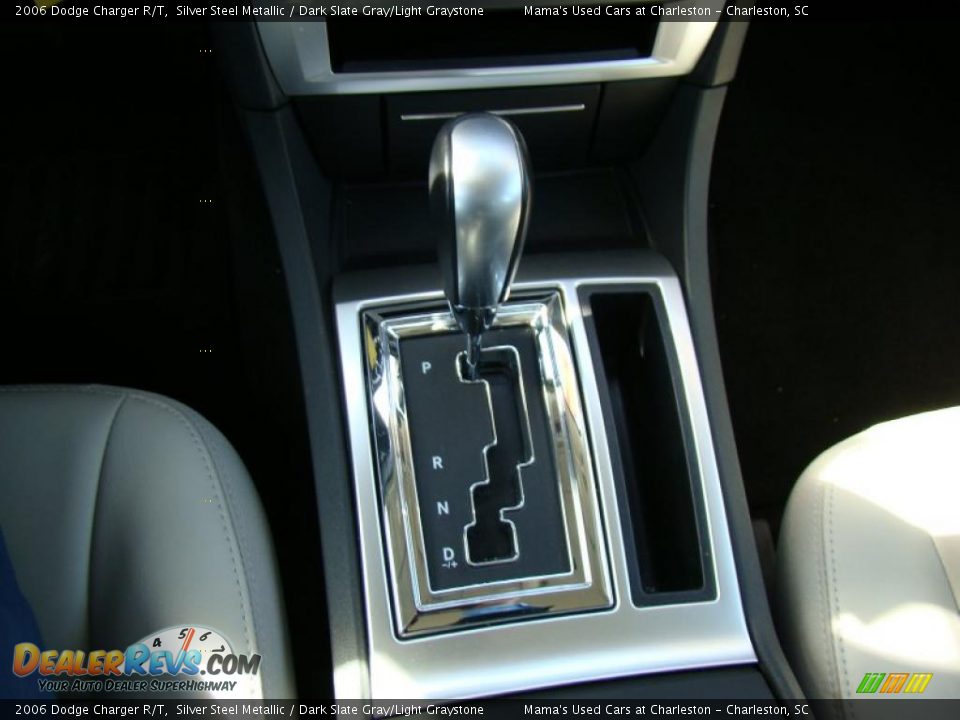2006 Dodge Charger R/T Silver Steel Metallic / Dark Slate Gray/Light Graystone Photo #24