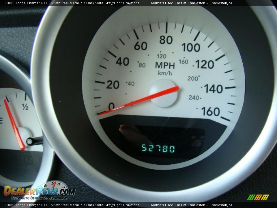 2006 Dodge Charger R/T Silver Steel Metallic / Dark Slate Gray/Light Graystone Photo #26