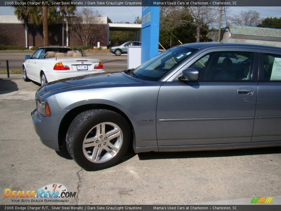 2006 Dodge Charger R/T Silver Steel Metallic / Dark Slate Gray/Light Graystone Photo #31