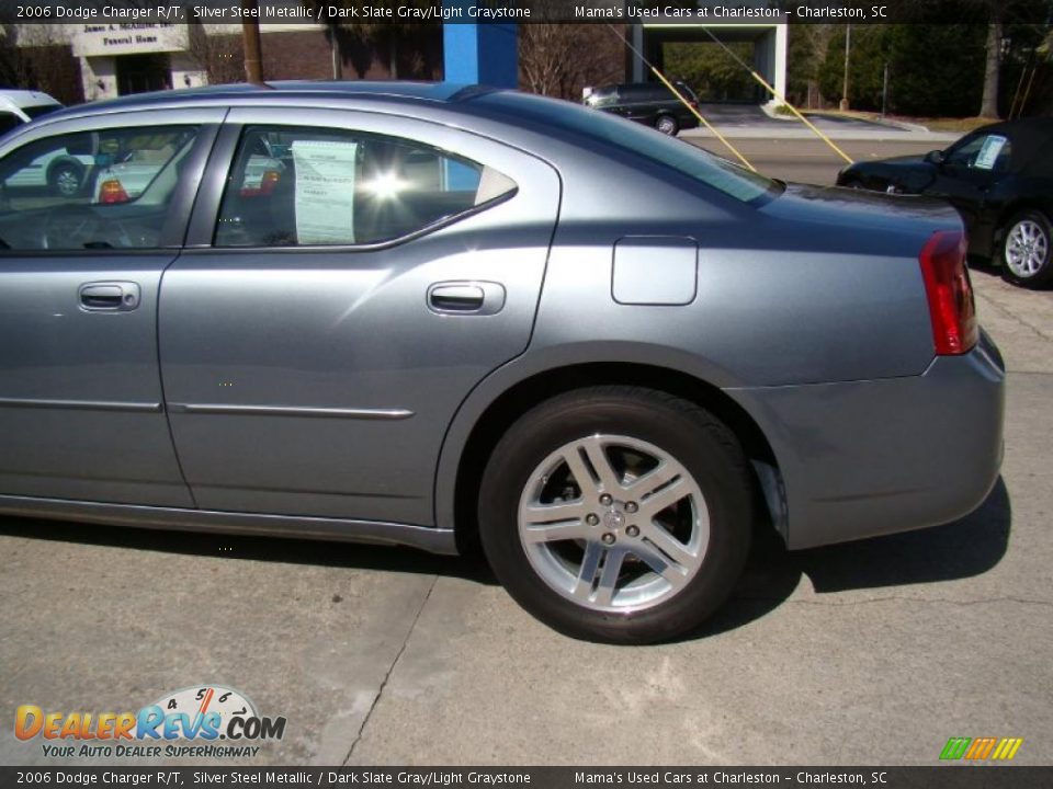 2006 Dodge Charger R/T Silver Steel Metallic / Dark Slate Gray/Light Graystone Photo #32