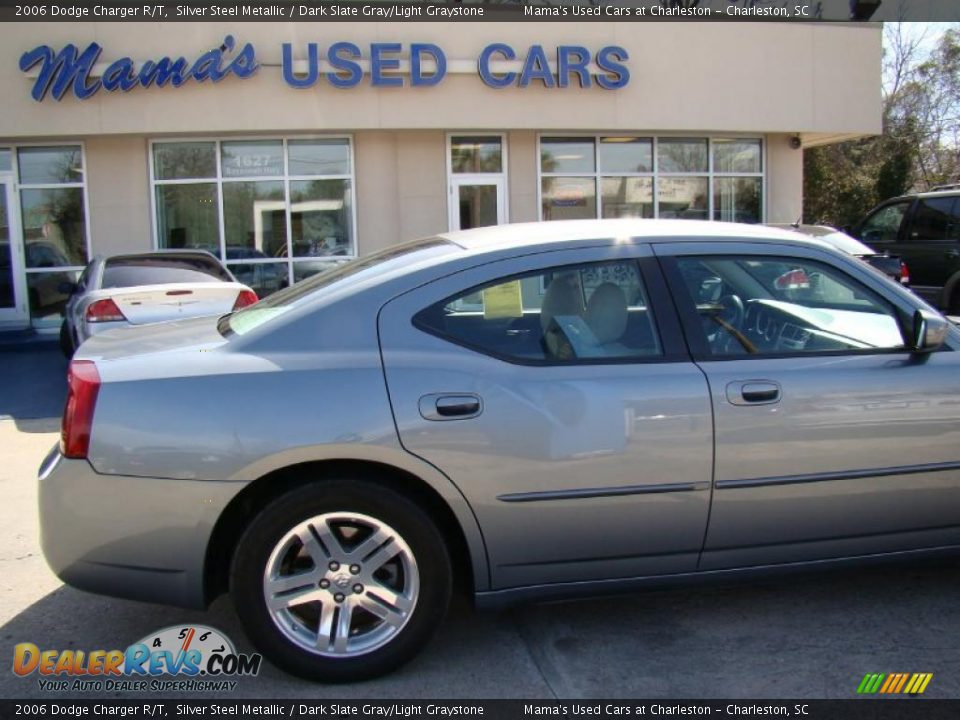 2006 Dodge Charger R/T Silver Steel Metallic / Dark Slate Gray/Light Graystone Photo #33