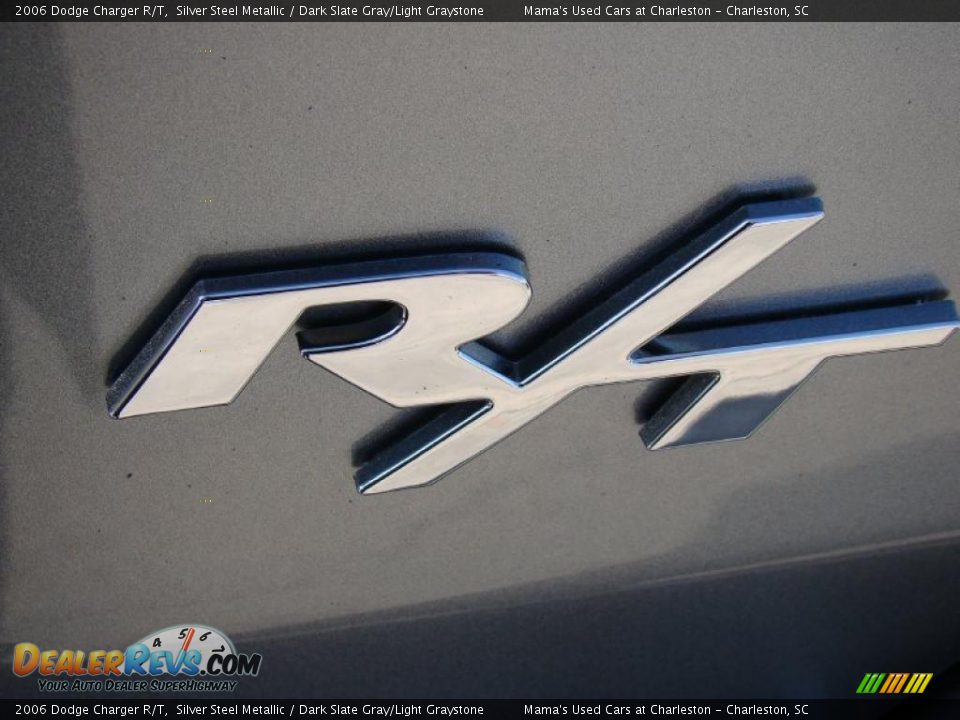 2006 Dodge Charger R/T Silver Steel Metallic / Dark Slate Gray/Light Graystone Photo #35