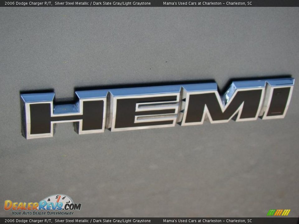 2006 Dodge Charger R/T Silver Steel Metallic / Dark Slate Gray/Light Graystone Photo #36