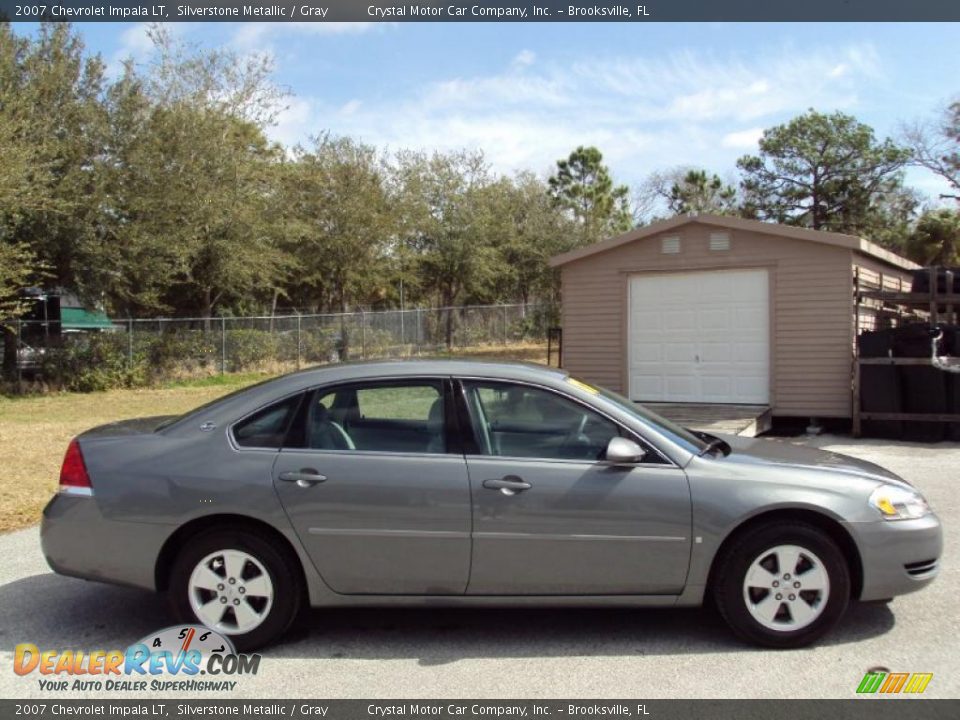 2007 Chevrolet Impala LT Silverstone Metallic / Gray Photo #9
