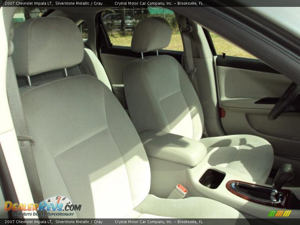 2007 Chevrolet Impala LT Silverstone Metallic / Gray Photo #12