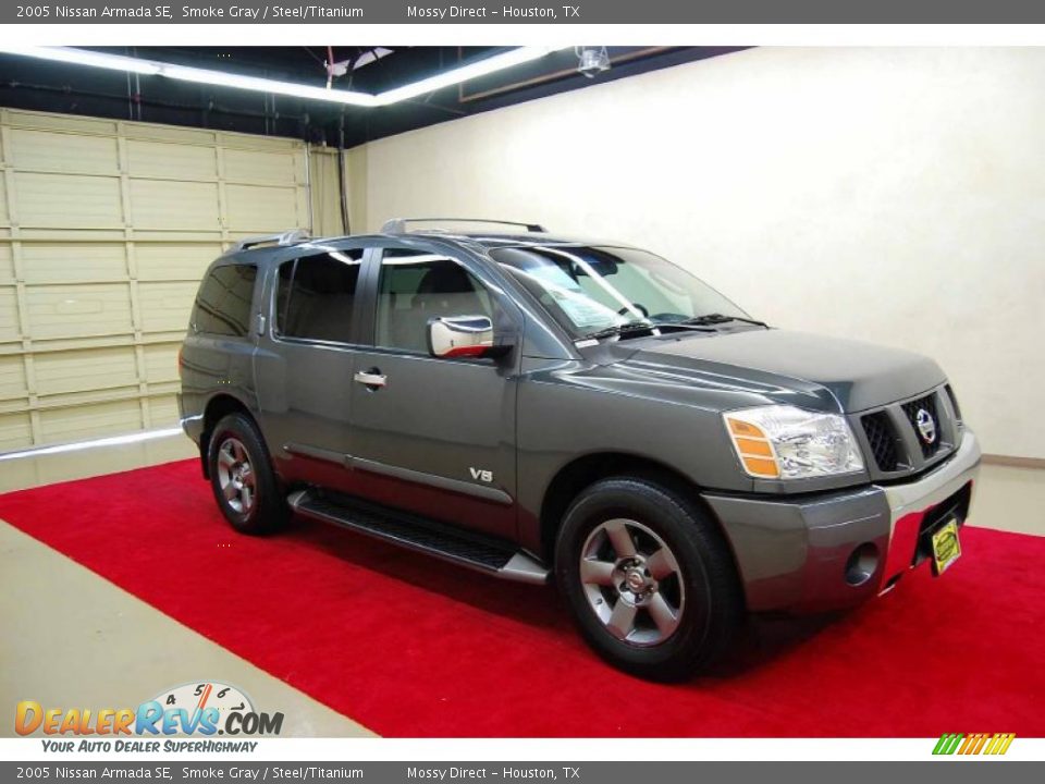 2005 Nissan Armada SE Smoke Gray / Steel/Titanium Photo #1