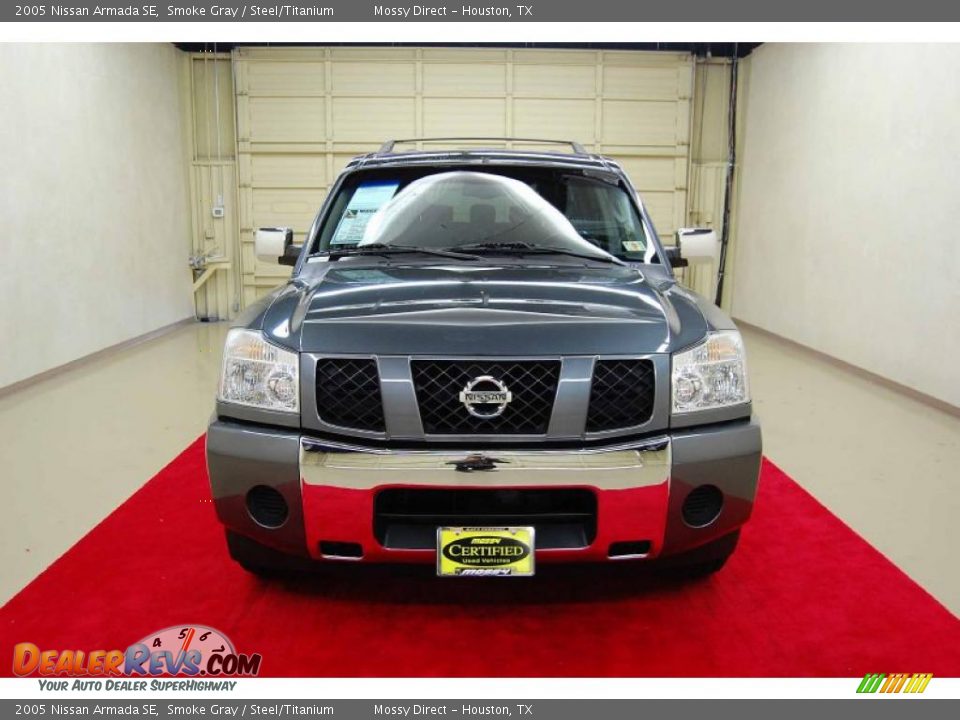 2005 Nissan Armada SE Smoke Gray / Steel/Titanium Photo #2