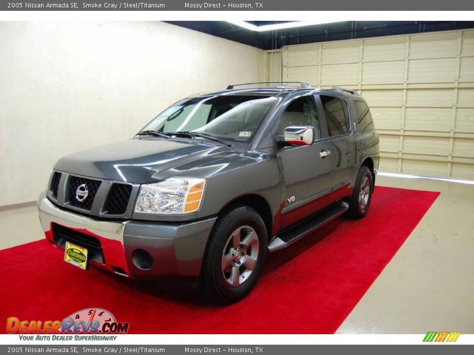 2005 Nissan Armada SE Smoke Gray / Steel/Titanium Photo #3