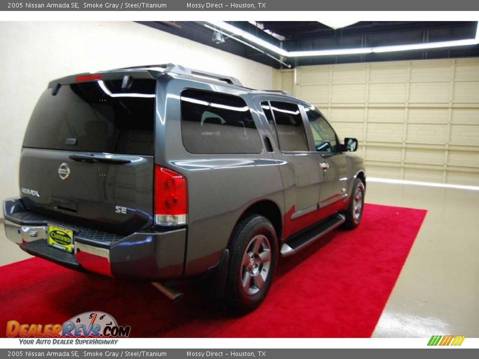 2005 Nissan Armada SE Smoke Gray / Steel/Titanium Photo #6