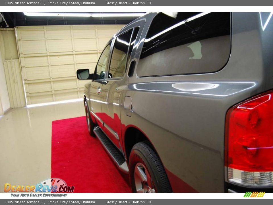 2005 Nissan Armada SE Smoke Gray / Steel/Titanium Photo #9