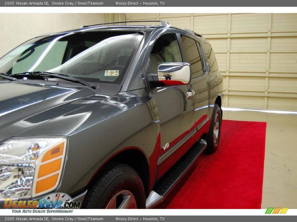 2005 Nissan Armada SE Smoke Gray / Steel/Titanium Photo #12