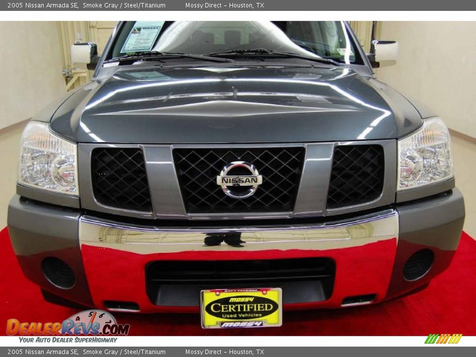 2005 Nissan Armada SE Smoke Gray / Steel/Titanium Photo #13